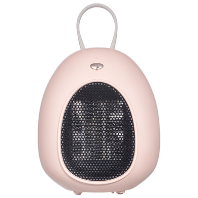 FCC Mini Electric Fan Heater 220V ABS 500W Bedroom Mini Heater Portable