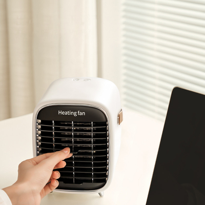 فن بخاری برقی شخصی ABS 600W 900W سرامیکی فن بخاری فضای کوچک