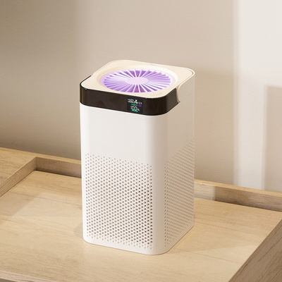 AP03 Mini تصفیه هوا قابل حمل خاکی UV Light Ionizer HEPA H13 دفتر فیلتر
