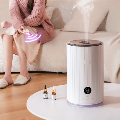 مرطوب کننده هوا اولتراسونیک دوار ضدعفونی کننده UV 5 لیتری مه گرم با ظرفیت بزرگ