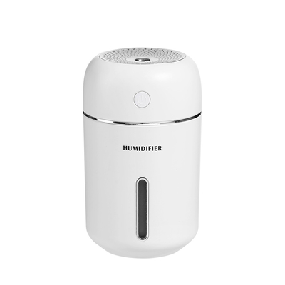مرطوب کننده هوا اولتراسونیک 280 میلی لیتری USB اتومبیل با چراغ های گرم H2o Cool Mist Maker