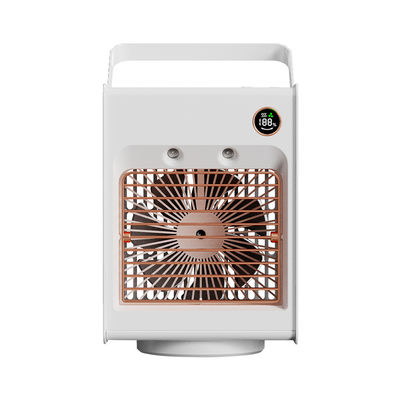 کیفیت  Rechargeable USB Air Cooler Fan 4000mAh Battery Nano Ice Mist Fan کارخانه