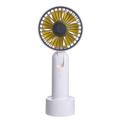 کیفیت  1200mAh Mini Portable Handheld Fan Rechargeable 3 Speed Handheld Mini Electric Fan کارخانه