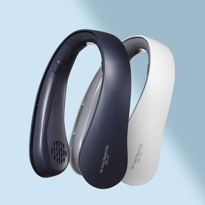 کیفیت  Necklace Portable USB Fan White 2000mAh ABS Silicone Mini Air Conditioner کارخانه