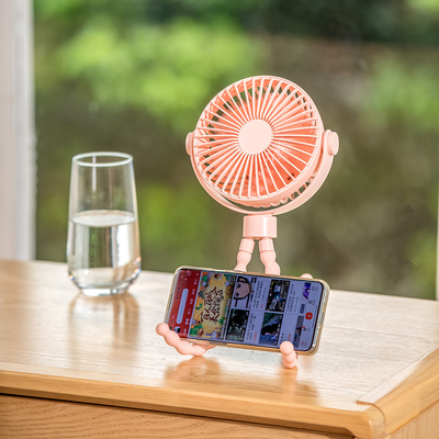 گیره سه پایه فن یو اس بی قابل حمل 6 اینچی روی فن با 360 درجه