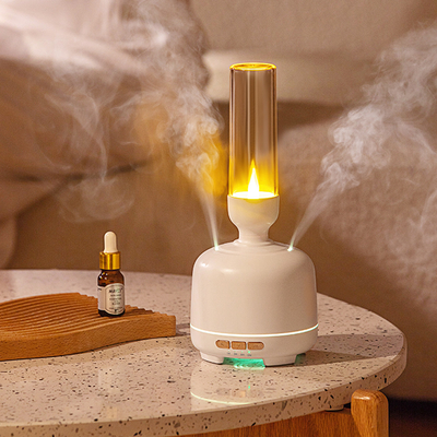 پخش کننده اسانس دو پورت اسپری قابل تغییر LED نور رایحه درمانی دستگاه پخش کننده عطر دستگاه شمع مینی رطوبت ساز