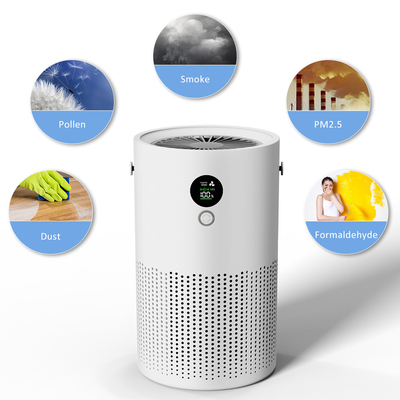 دستگاه تصفیه هوا خانگی 10000 میلی آمپر ساعتی AP01 Smart H13 True Hepa White