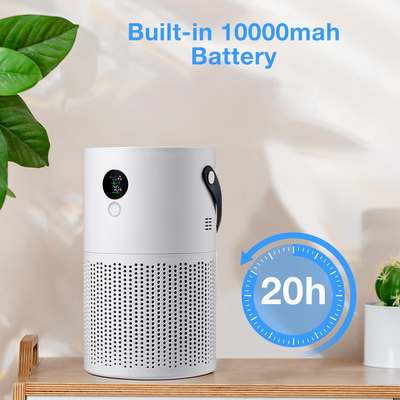 دستگاه تصفیه هوا خانگی 10000 میلی آمپر ساعتی AP01 Smart H13 True Hepa White