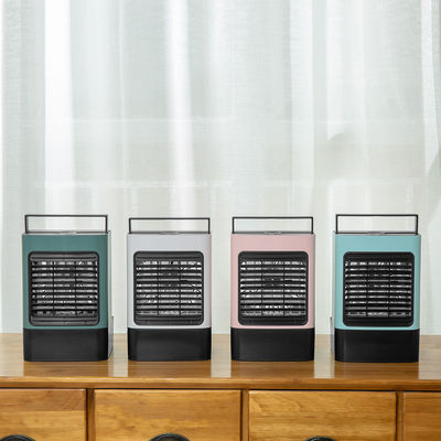 فن کولر هواپیمایی قابل حمل، چراغ ال ای دی، اندازه میز، جهت باد قابل تنظیم