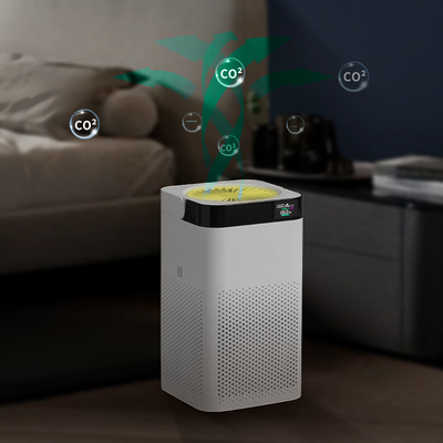 دستگاه تصفیه هوا خانگی UV Hepa H13 باتری 10000 میلی آمپر ساعتی فیلترهای اتاق خواب میز