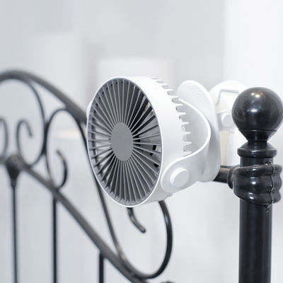 باتری 2000 میلی آمپر ساعتی فن USB قابل حمل BLDC 360 درجه فن کلیپ میز