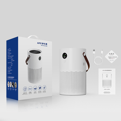 تصفیه کننده هوا خانگی مینی HEPA Cleaner دفتر میز قابل حمل H12 Filter Ap01
