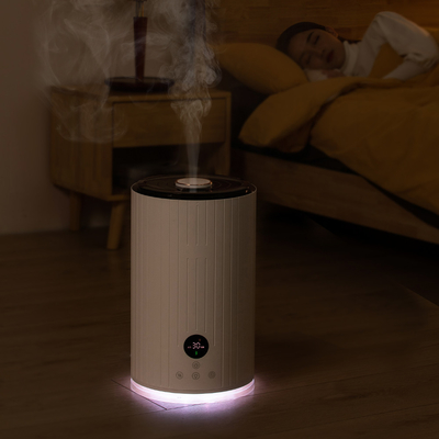 مرطوب کننده هوا اولتراسونیک دوار ضدعفونی کننده UV 5 لیتری مه گرم با ظرفیت بزرگ