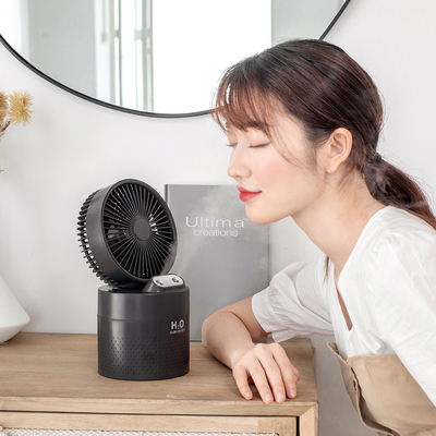 رطوبت ساز شارژی قابل حمل دو پورت 1000 میلی لیتری 4000mah Mini Usb Air Humidifier