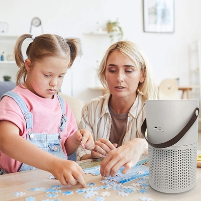دستگاه تصفیه هوا Uv قابل حمل رومیزی با فیلتر هپا مینی AP01 خانگی کوچک H13