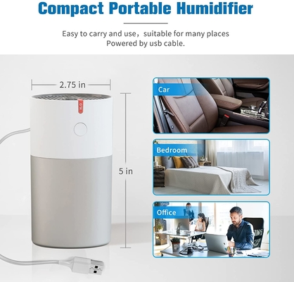 مرطوب کننده هوای کوچک رومیزی قابل حمل USB 220 میلی لیتری رطوبت ساز کوچک خانگی