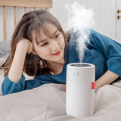 Desktop Slim Wireless Diffuser Humidifier H2o قابل حمل USB قابل شارژ خانه خانه