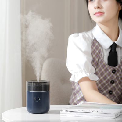 LED Night Light USB Air Humidifier 380ml اسپری 40 Ml/H Small Cool Type C
