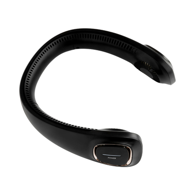 فن بدون تیغه گردنی شخصی USB قابل حمل با باتری 5000 میلی آمپر ساعتی کار می کند