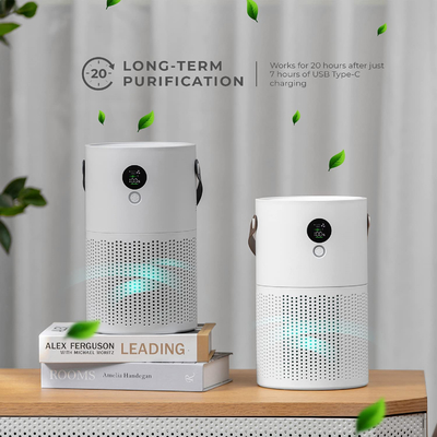 Pet Dander Dust تصفیه کننده هوا خانگی Hepa Air Purifier for Smoke