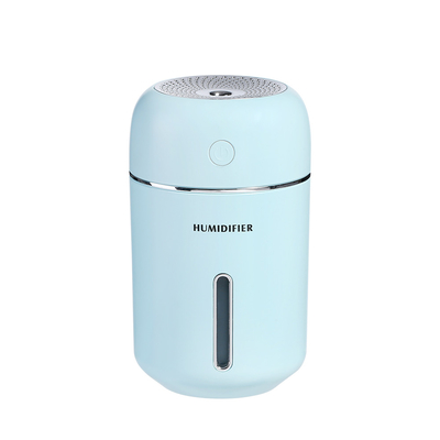 مرطوب کننده هوا اولتراسونیک 280 میلی لیتری USB اتومبیل با چراغ های گرم H2o Cool Mist Maker